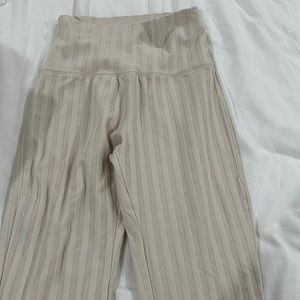 Aerie striped flare pants